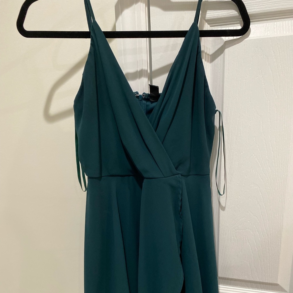Windsor green emerald mini dress (s/m)